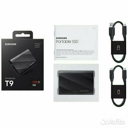 Внешний накопитель SSD Samsung 1TB T9