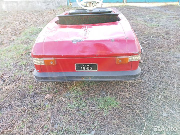 Детская педальная машина СССР