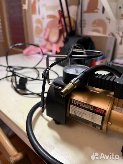 Компрессор автомобильный торнадо 911