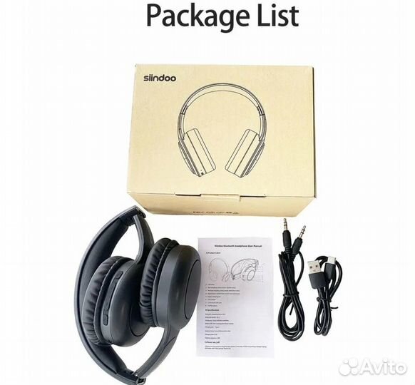 Беспроводные Bluetooth-наушники Siindoo JH-926B