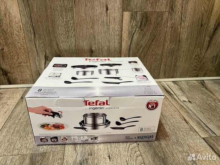 Новый набор Tefal Ingenio Preference 8 предметов