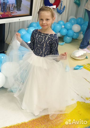 Платье праздничное на нг, на выпускной р.116-122