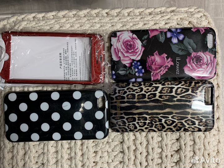 Стекло и чехол для iPhone 6