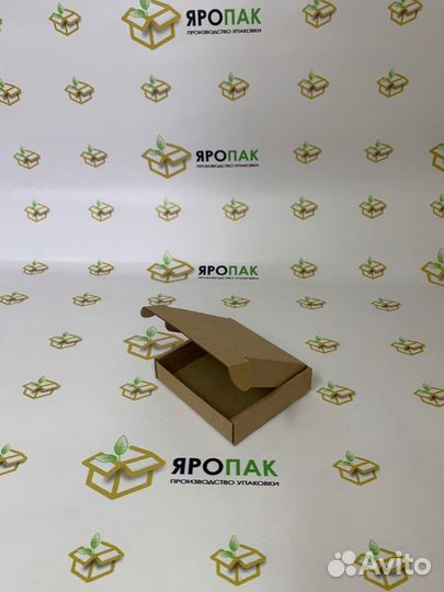 Коробка самосборная 100х100х25 мм Т24