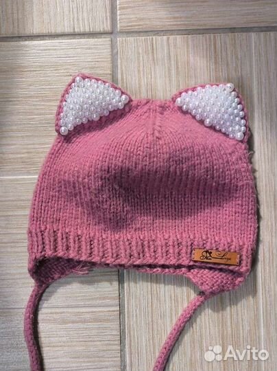 Комплект шапка и снуд