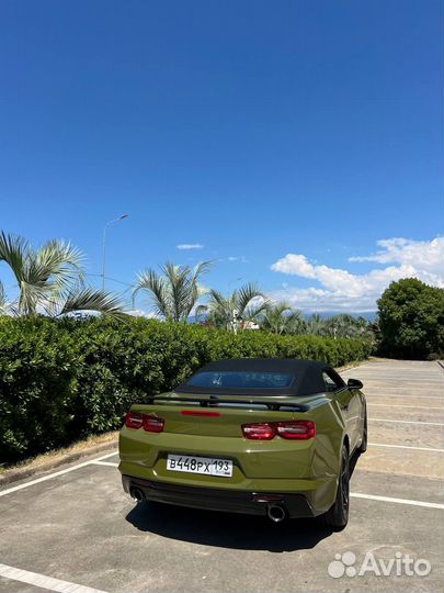 Аренда автомобиля Chevrolet Camaro