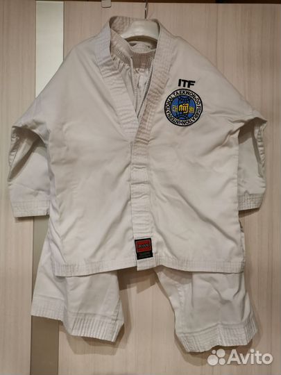 Кимоно для тхэквондо итф(ITF) на рост 130