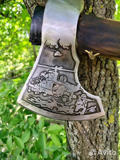 Топор ручной работы