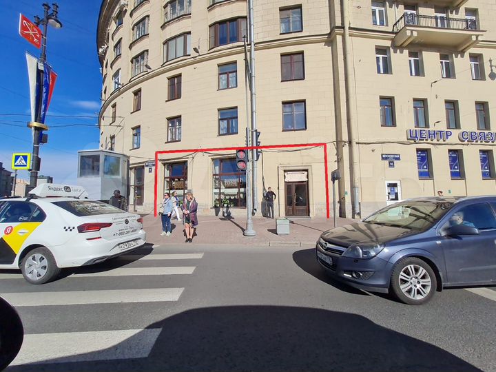 Общепит, Торговля напротив метро 93 м²