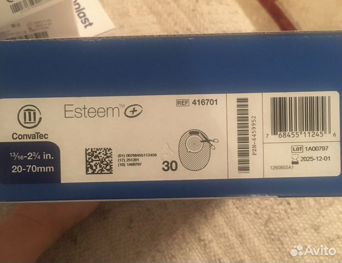 Калоприемник convatec esteem 416701