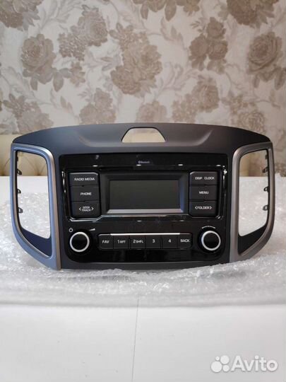Штатная магнитола на hyundai creta