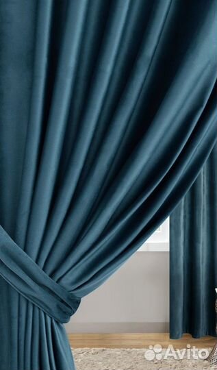 Шторы новые Бархат LUX Премиум (Пошив штор)