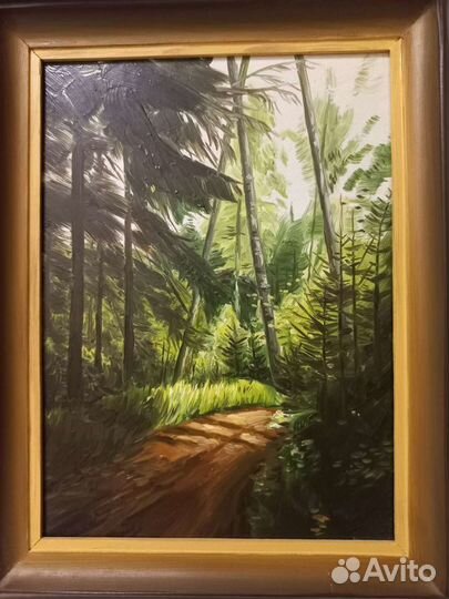 Картина маслом на холсте