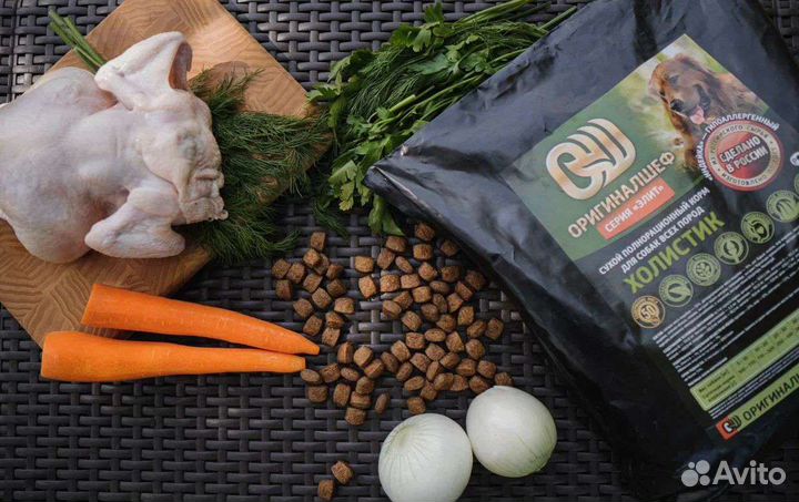 Корм для собак оригиналшеф