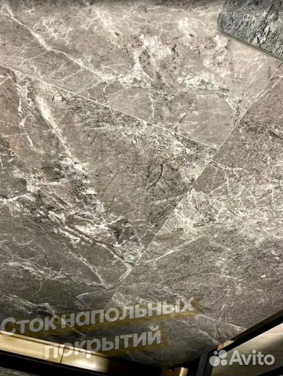 Кварцвиниловая плитка мрамор, бетон, камень