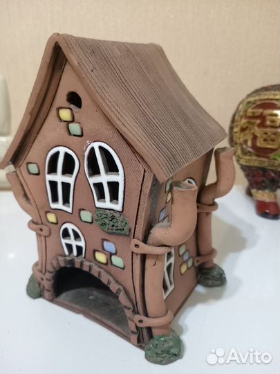 Подсвечник, светильник керамический