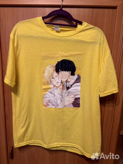 Футболка banana fish