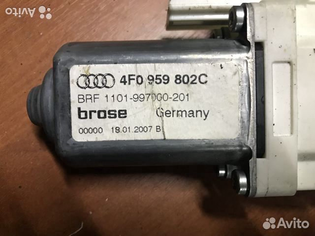 Мотор стеклоподъемника Audi A6 C6 Зад прав