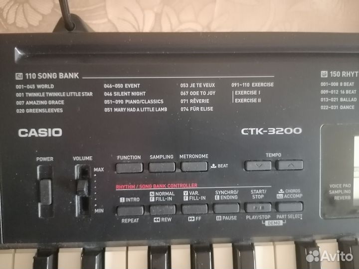 Синтезатор casio ctk 3200