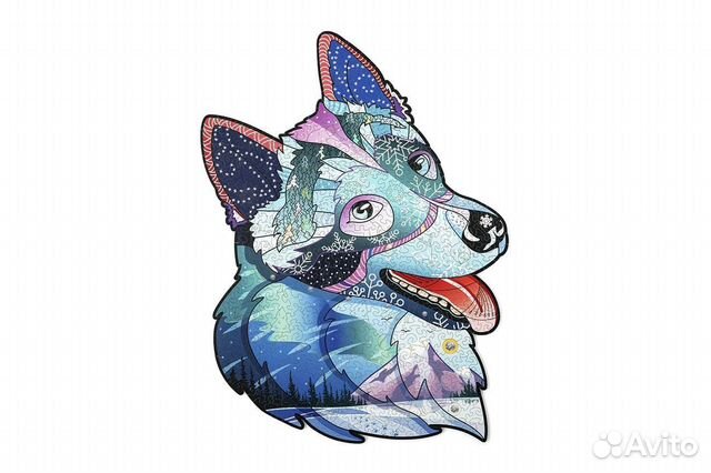 Деревянный пазл 