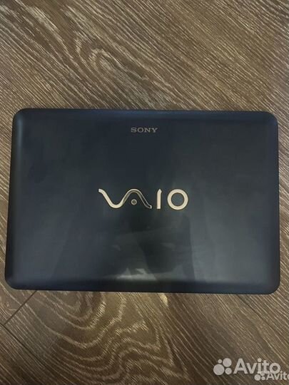 Sony Vaio ноутбук цвет синий металлик