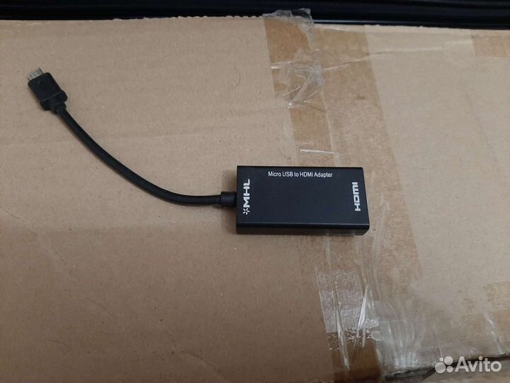Кабель адаптер MHL microUSB BM— hdmi