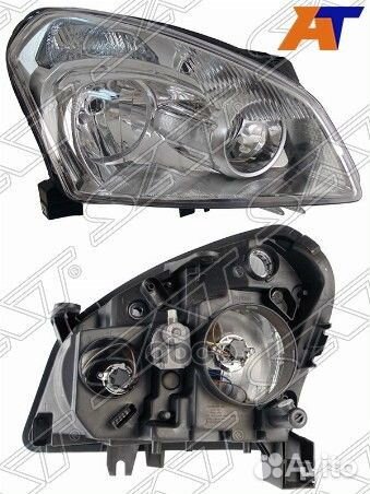 Фара nissan qashqai/dualis 06-10 RH галоген, с