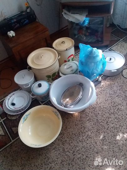 Кастрюля эмалированная СССР