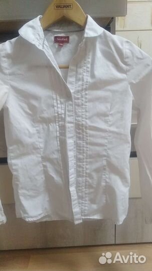 Рубашка белая для девочки