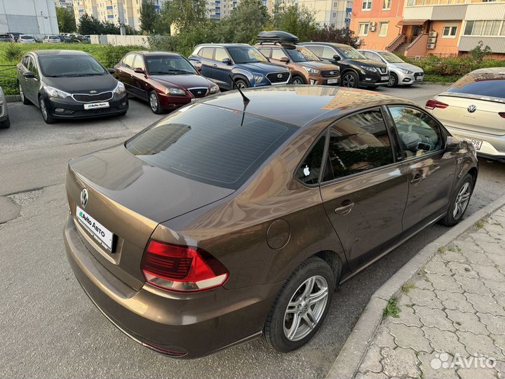 Volkswagen Polo 1.6 AT, 2016, 135 000 км