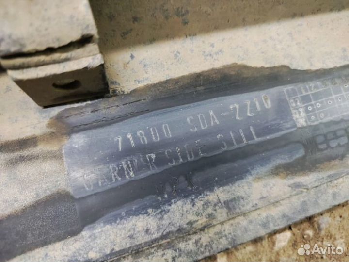 Накладка на порог Honda Inspire UC1 2003