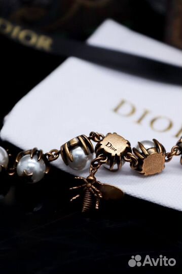 Браслет Christian Dior Натуральный Жемчуг