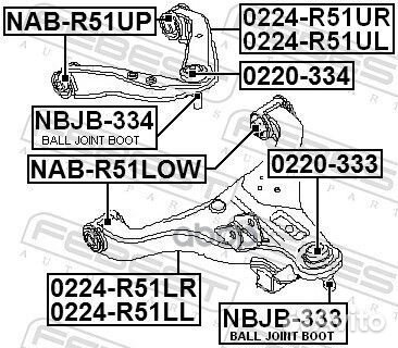 Сайлентблок рычага nissan pathfinder 04/armada