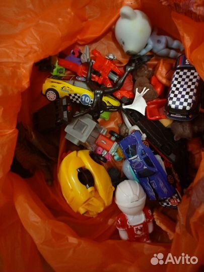 Детские игрушки пакетом для мальчика
