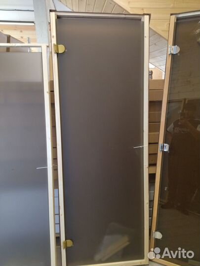 Двери для бани и сауны стеклянные