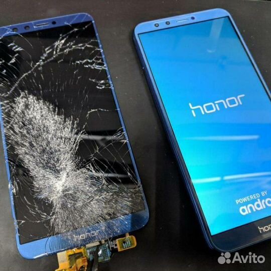 Переклейка - замена стекла, отдельно от экрана