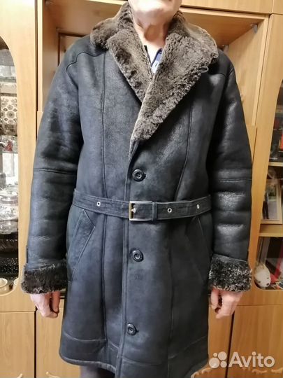 Дубленка мужская размер 52-54