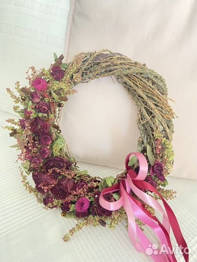 Венок интерьерный