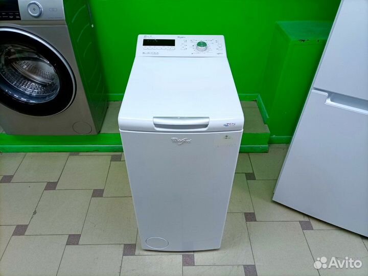 Машина с вертикальной загрузкой бу Whirlpool