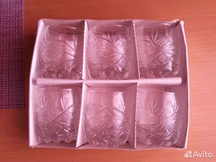 Хрустальные вазы, салатники, стопки