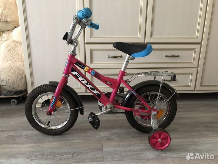 Детский четырехколесный велосипед