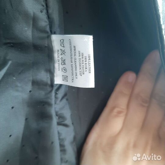 Плащ женский кожаный