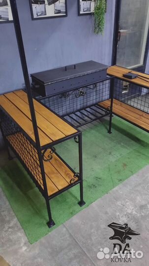 Мангал с крышей от производителя