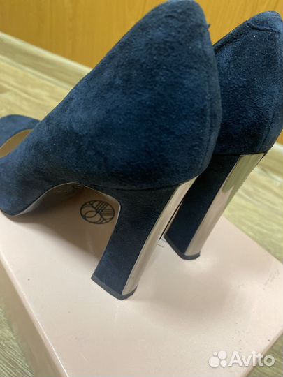 Туфли замшевые Эконика