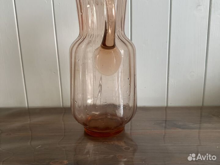 Кувшин /графин карамельное стекло