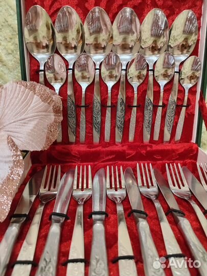 Набор столовых приборов зиш,СССР нержавейка