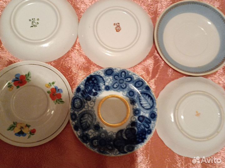 Чайные блюдца СССР