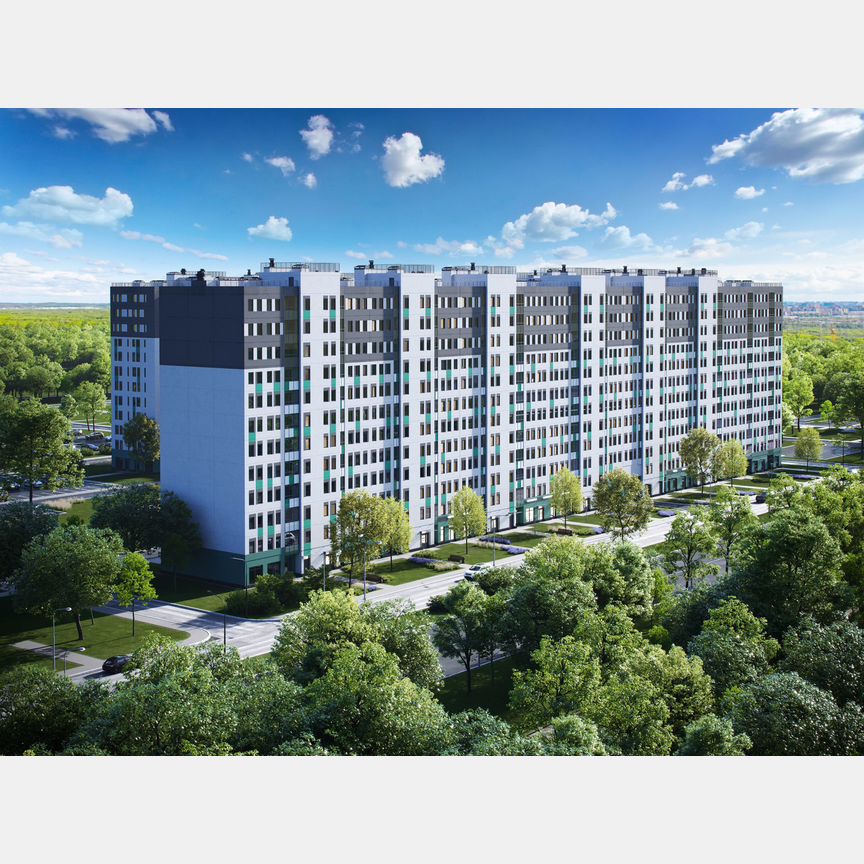1-к. квартира, 37 м², 2/12 эт.