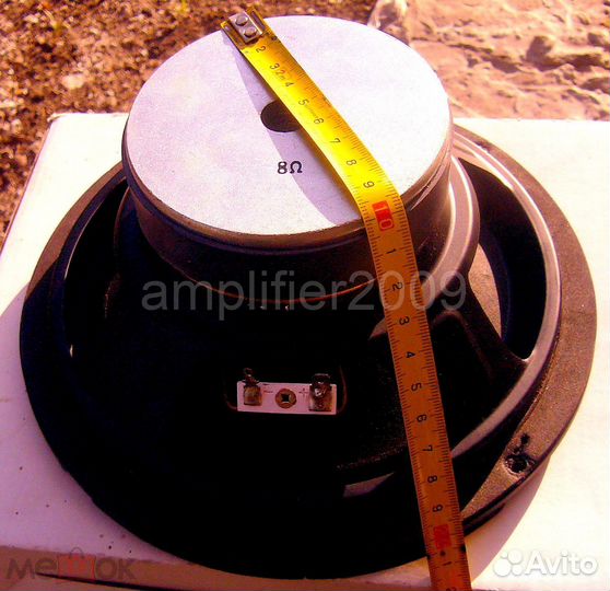 Динамик, нч для саба, 8 Ом, 205 мм, новый