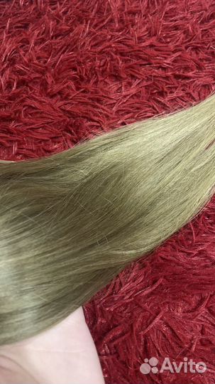 Волосы натуральные для наращивания 55 см